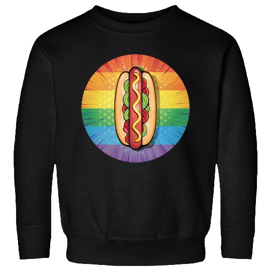 LGBTQ Hot Dog Sweatshirts