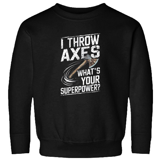 Axe Throwing Enthusiasts Championship Precision Sweatshirts