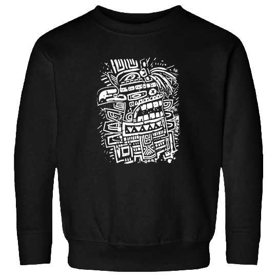 Aztec God Ancient Mythology Tezcatlipoca Eagle Sweatshirts