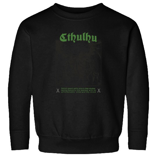 Tarot Card - Cthulhu Cult Lovecraft Necronomicon Sweatshirts