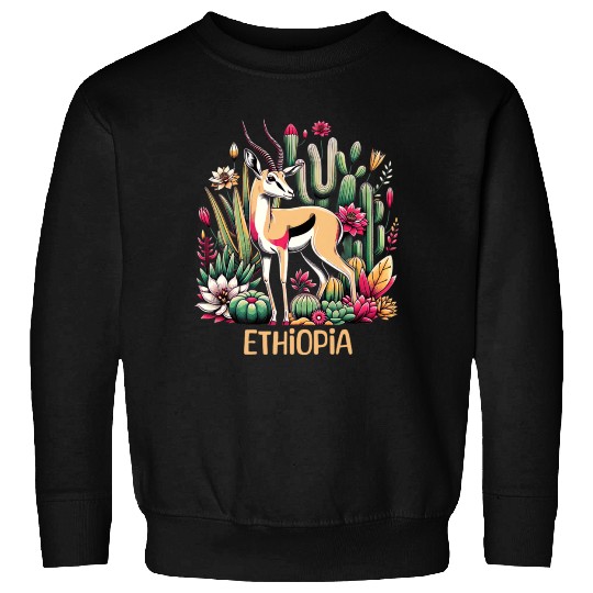Ethiopia Gazelle African Wildlife Premium Sweatshirts