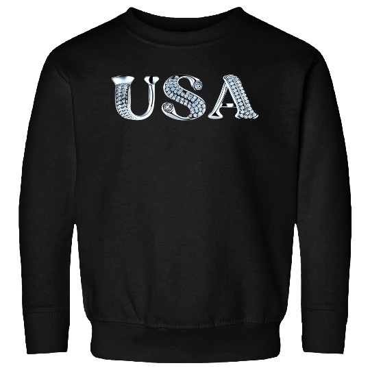 USA National American Flag 4th Of July Sweatshirts