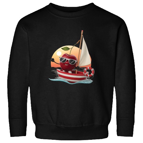 Fruit Boating Cherry Sweatshirts