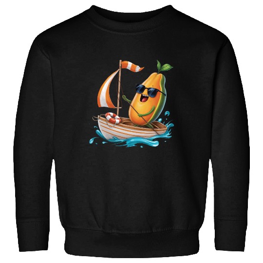 Fruit Boating Papaya Sweatshirts