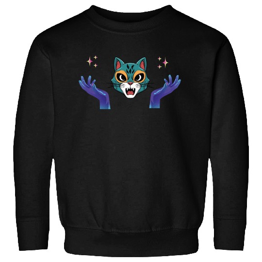 Witch cat Sweatshirts
