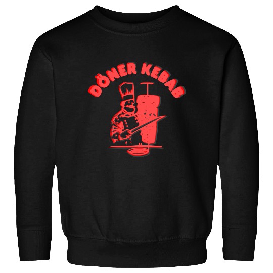 Döner kebab Germany fastfood logo Sweatshirts