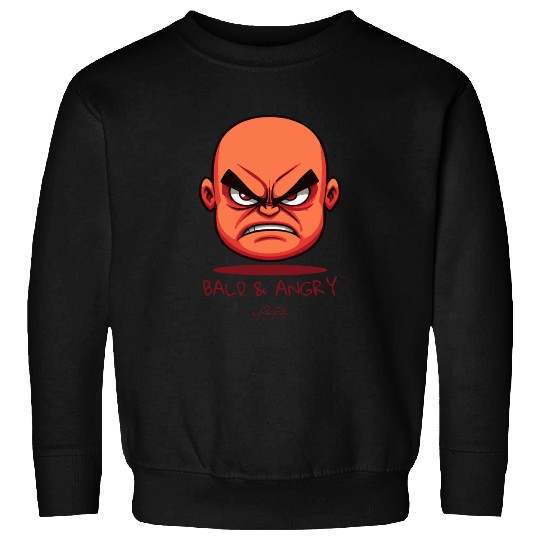 Bald and Angry Sweatshirts