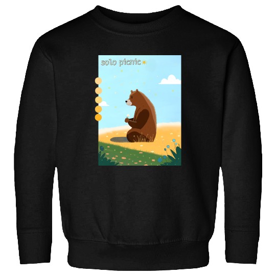 solo picnic for outdoor picnics Sweatshirts