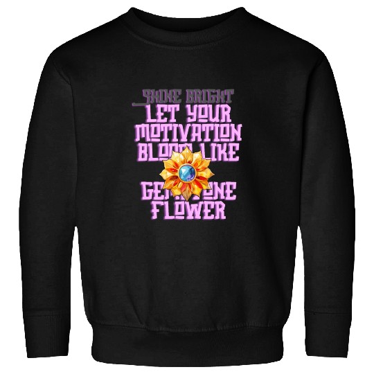 Cheerful Gem Blossom Sweatshirts