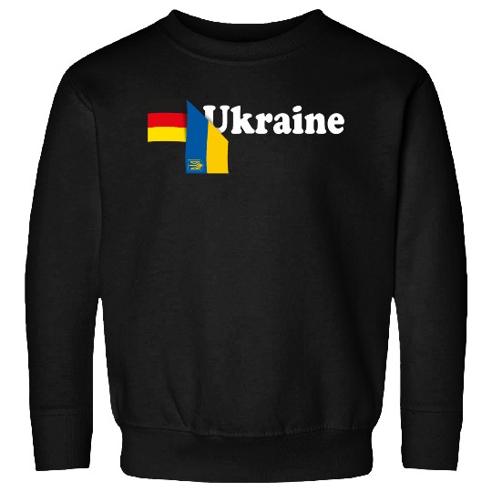 Germany Ukraine Tryzub Flag Sweatshirts