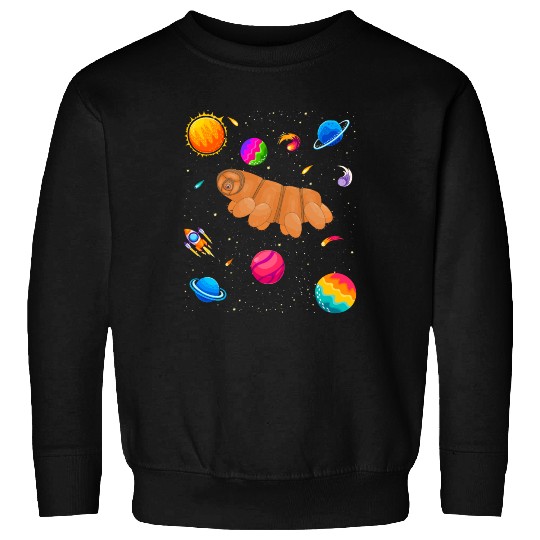 Tardigrade Space! Nerd, Geek Microbiology Science Sweatshirts