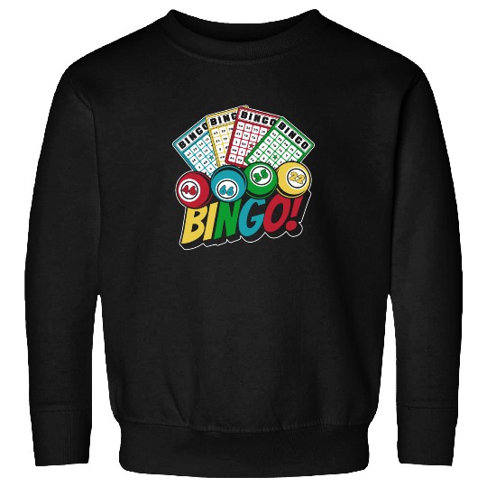 Daubers Professional Caller Bingo Lover Bingo Sweatshirts