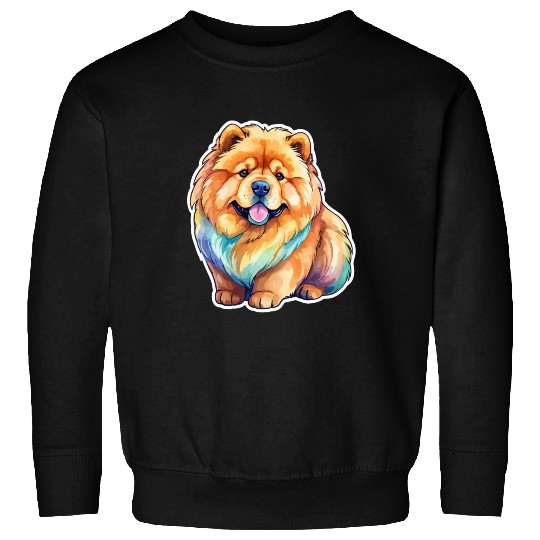 Chow Chow Watercolor Sweatshirts