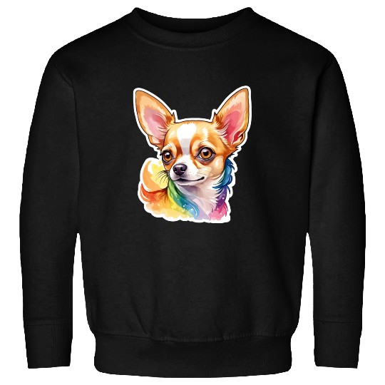 Chihuahua Watercolor Sweatshirts