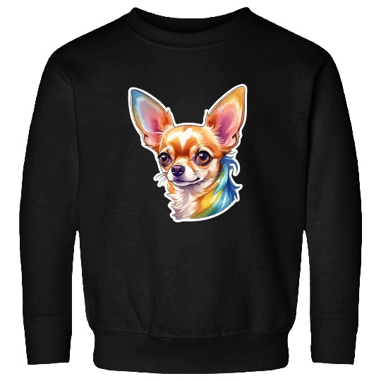 Chihuahua Watercolor Sweatshirts