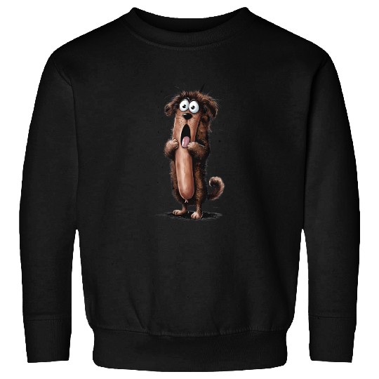 Whimsical Sausage Surprise Sweatshirts