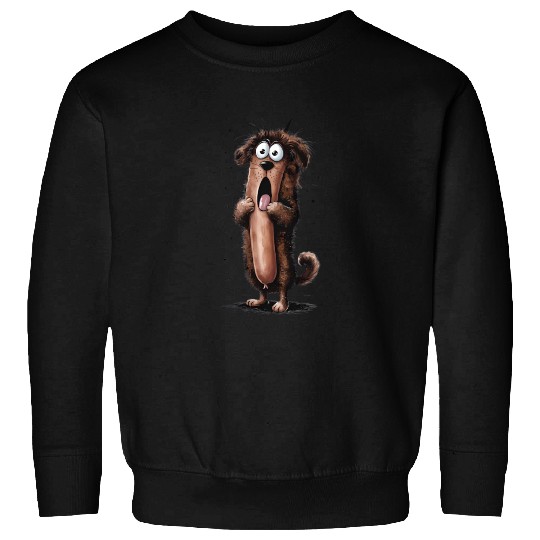 Whimsical Sausage Surprise Sweatshirts