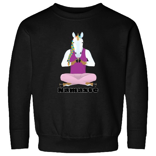 Yoga Unicorn Sweatshirts