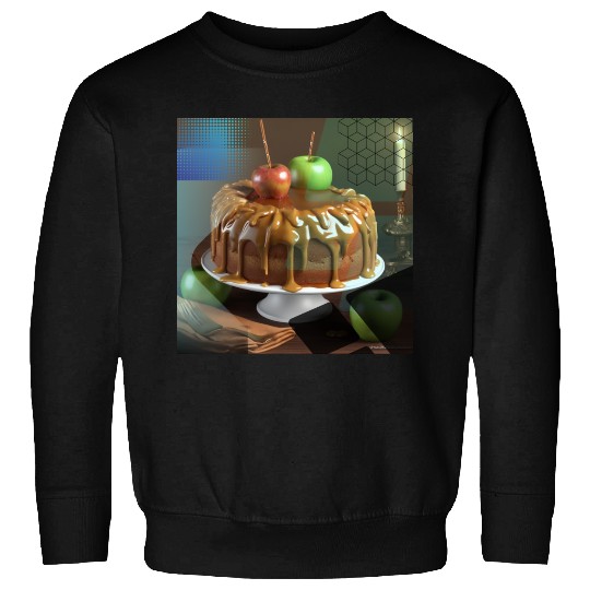 Decadent Caramel Apple Cake Sweatshirts