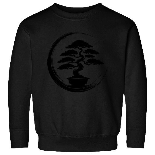 Beautiful Old Bonsai Tree At Sunrise Sweatshirts