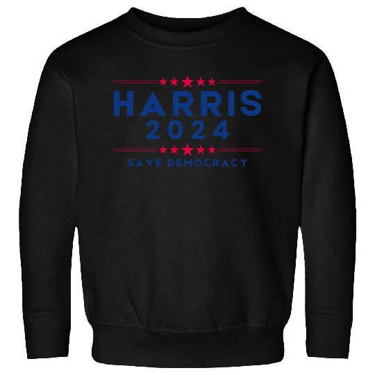 Harris For President 2024 Save democracy Sweatshirts
