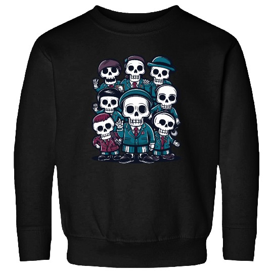 Back To School Skeletons Sweatshirts