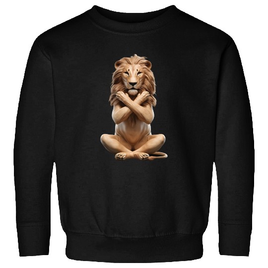 Lion Yoga Sweatshirts