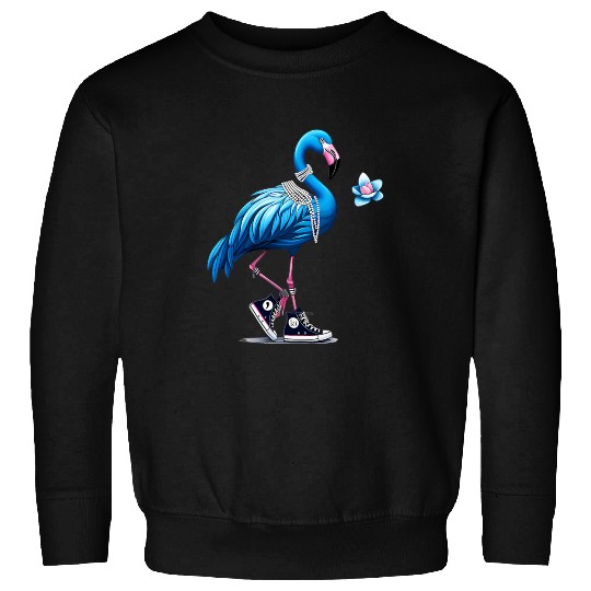 Flamingo Chucks And Pearls Comma La Kamala 2024 Sweatshirts