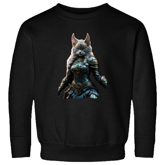 Valkyrie cat (Viking cat) Valhalla calling Sweatshirts