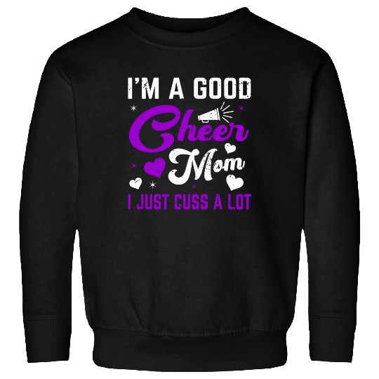 A Good Cheer Mom Cheerleading Mommy Mother's Day Sweatshirts