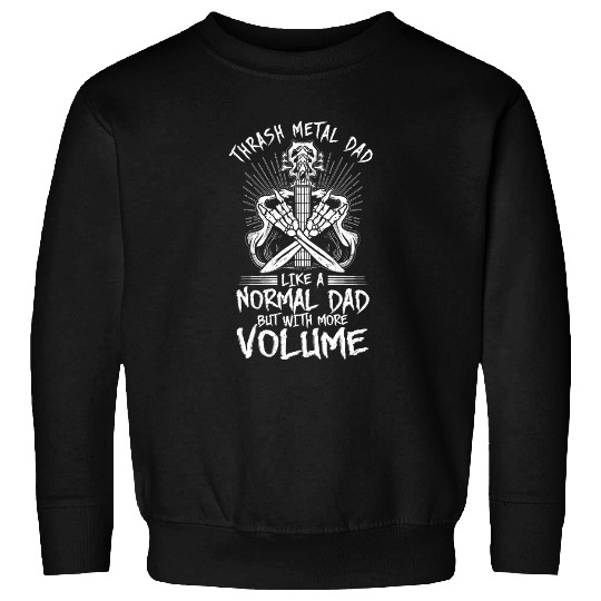 Metalhead Art for Trash Metal Fan Sweatshirts