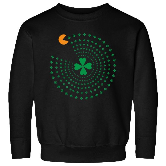 St Patrick Pacman Sweatshirts