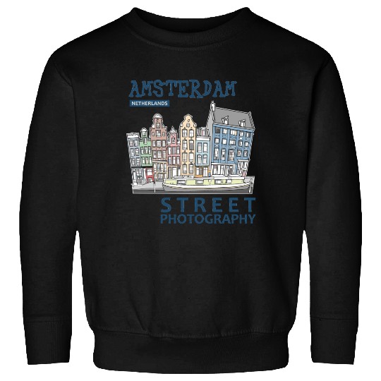 Amsterdam Street Photography Sweatshirts