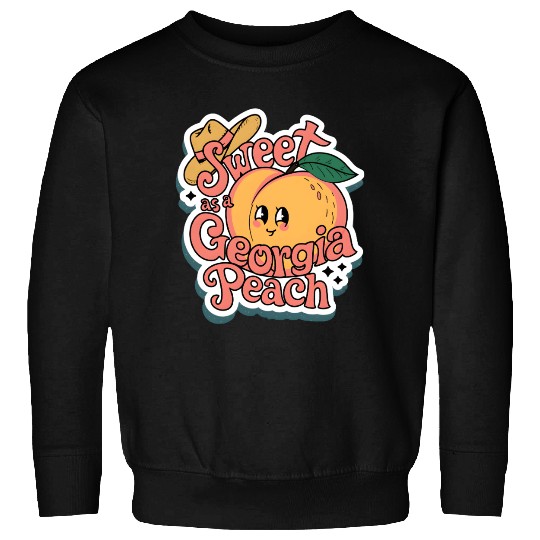 Sweet as a Georgia Peach Sticker.t-shits Sweatshirts