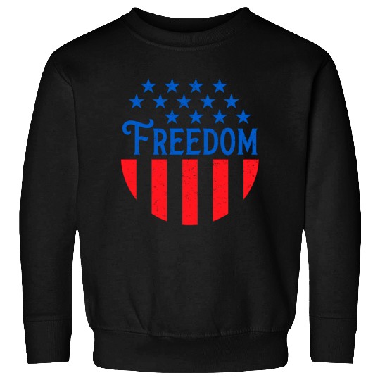 Patriotic Freedom Stars and Stripes Sweatshirts
