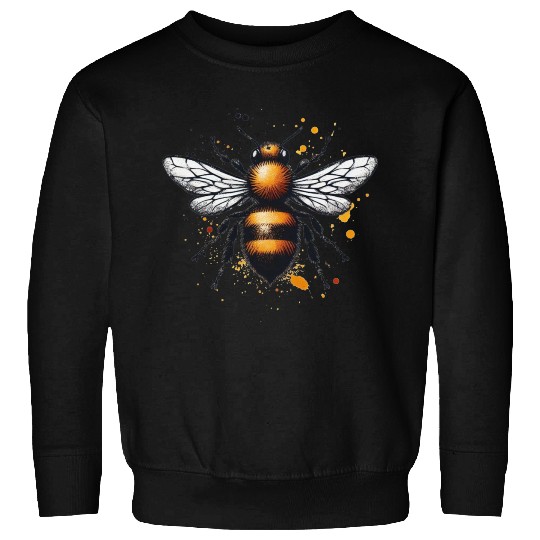 Honey Bee Insect Art Sweatshirts