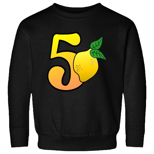 Number 50th Birthday Lemon Sweatshirts
