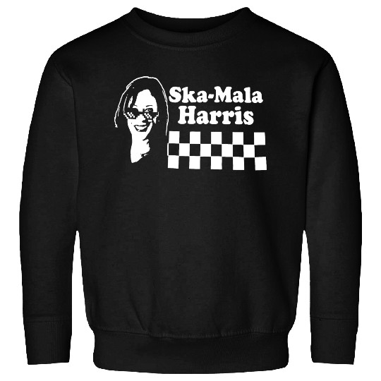 Kamala Harris Ska Mala Harris checkerboard Sweatshirts