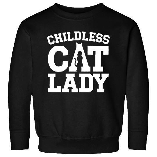 Childless Cat lady Kamala Harris Sweatshirts