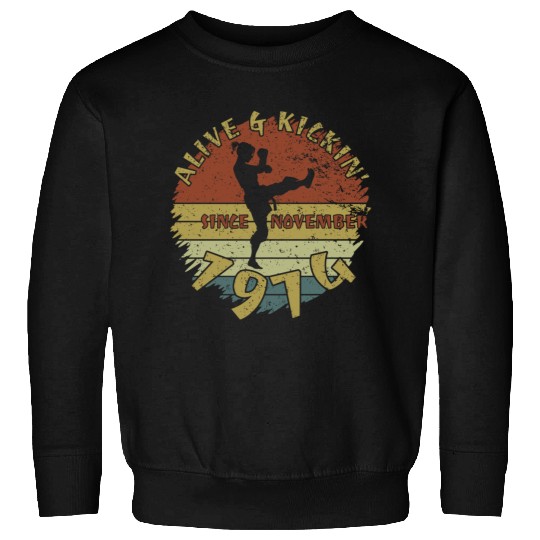 50th birthday Alive and kickin since 11/1974 Sweatshirts