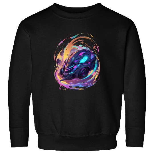 Neon Drift Racer Sweatshirts