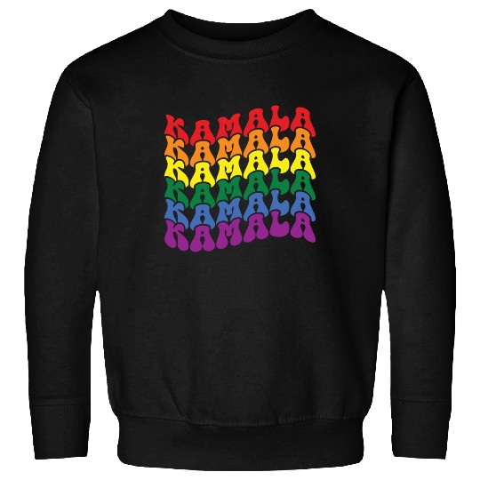 Kamala Harris LGBTQ Gay Pride Lesbian Fun Sweatshirts