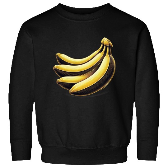 Banana food art bananas design 2 Sweatshirts