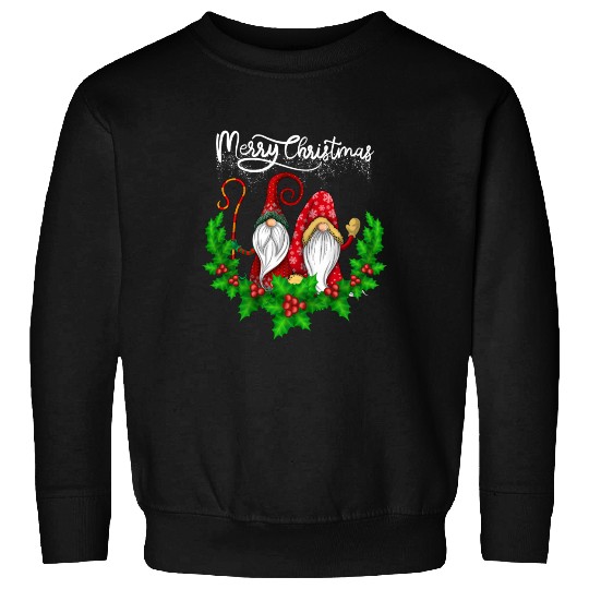 Merry Christmas Gnomes Xmas Family Men Women Sweatshirts