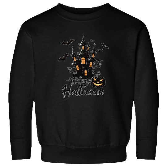 Welcome To Halloween | by Asarteon Sweatshirts