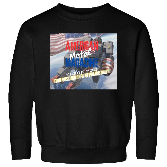Elon Musk and Polaris Dawn crew A.M.M. 9-12 Sweatshirts
