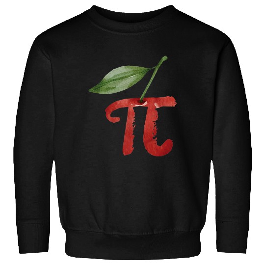 Cherry Pi Day Funny Pie Cherries 3.14 Science Sweatshirts