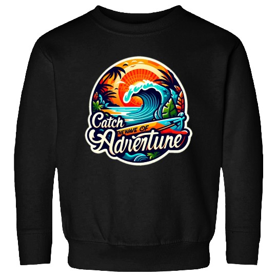 Wanderlust Waves Sweatshirts