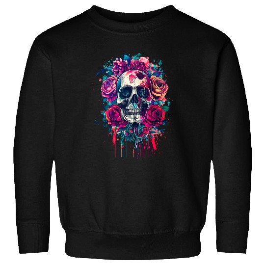 Santa Muerte - Mexican Folk Culture Saint Sweatshirts