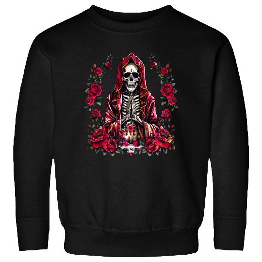 la Santa Muerte Saint Death Sweatshirts